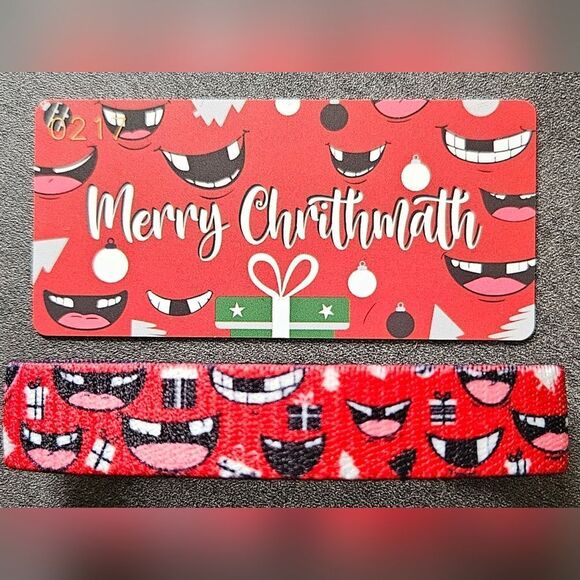 ZOX "MERRY CHRITHMATH" #217 TINSEL TUNES CHRISTMAS GOLDIE Collectible wristband - Picture 1 of 12